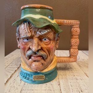 Vintage Ceramic Character Mug